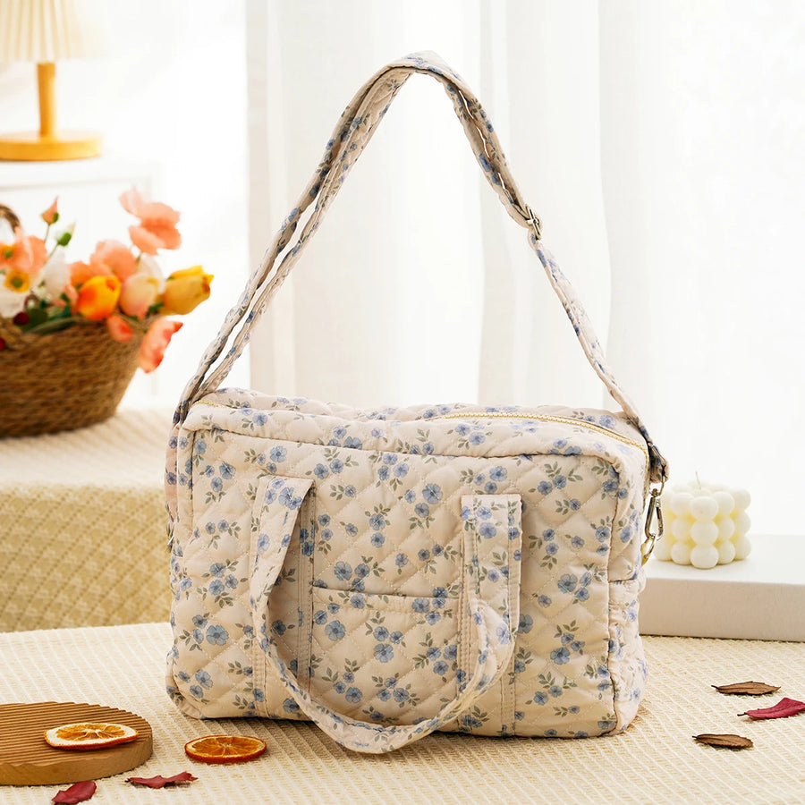 Quilted Multi-Functional Diaper Bag, product view 9