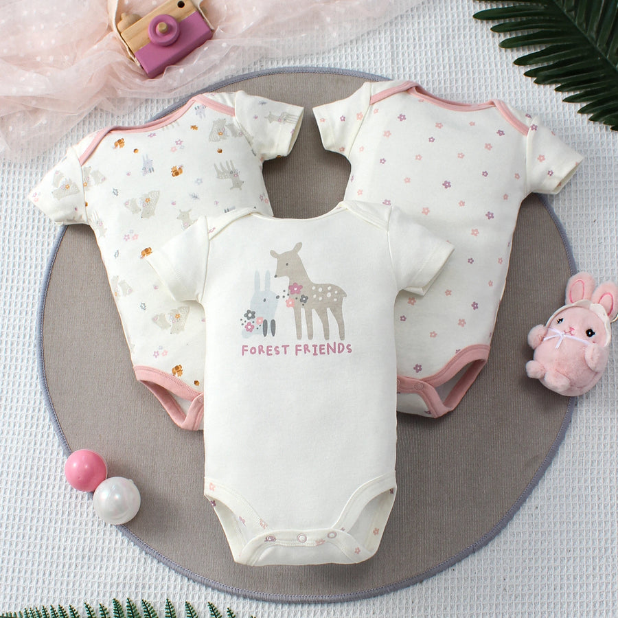 Girly Gentle Bodysuit Set (3-Pack), product view 11