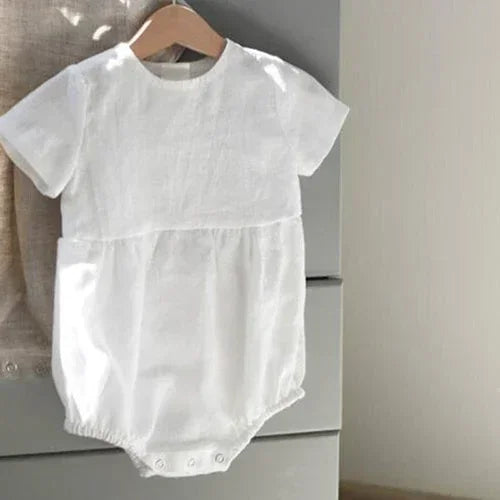 Traditional Cotton Baby Romper