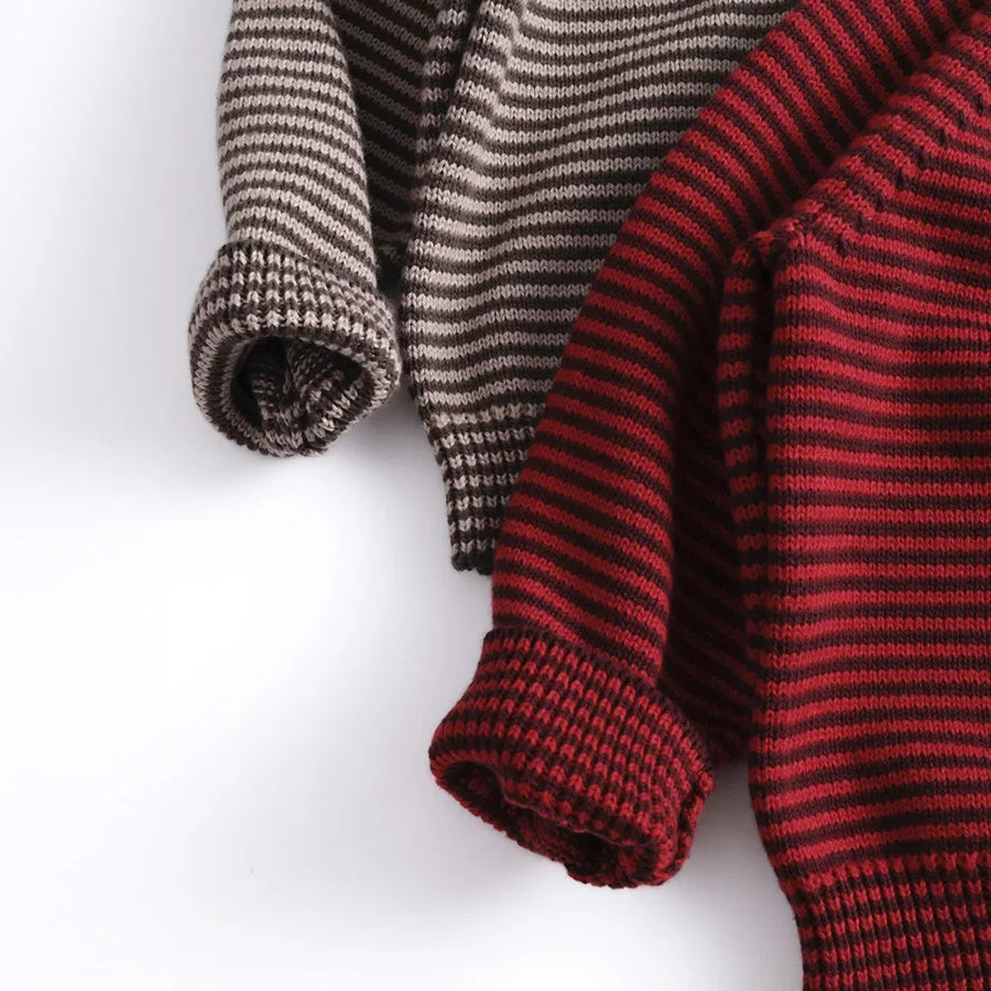 Marceau Striped Polo Knit, detail 5