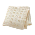 Knitted Cotton Baby Swaddle Blanket
