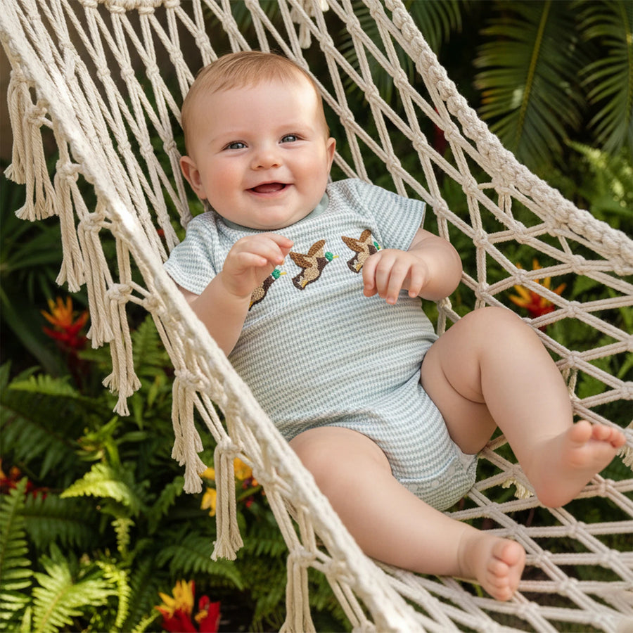 Petit Canard Embroidered Bodysuit – detail 6
