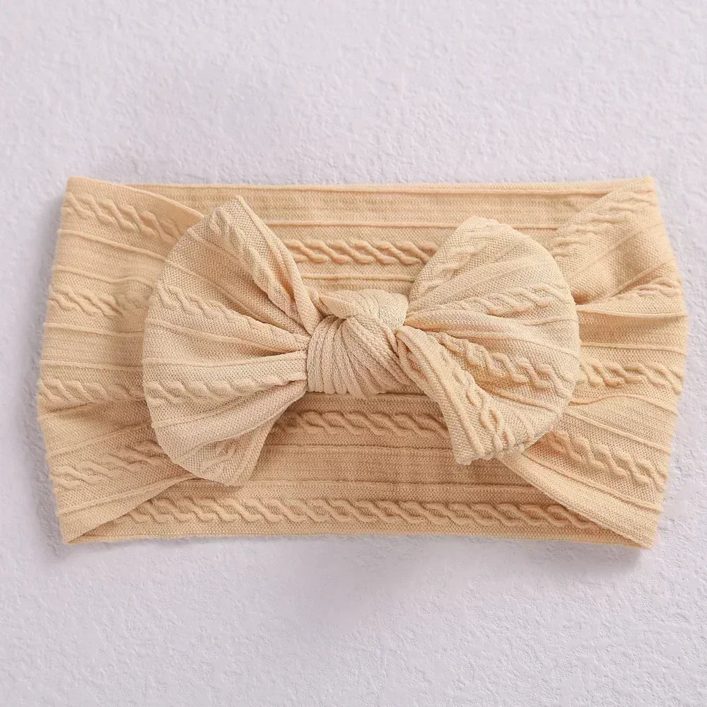 Jacquard Bow Tie Headband