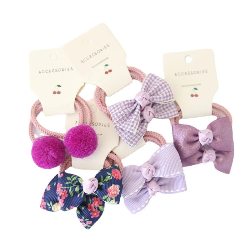 Floral Bow Hair Accessories Set, product view 18