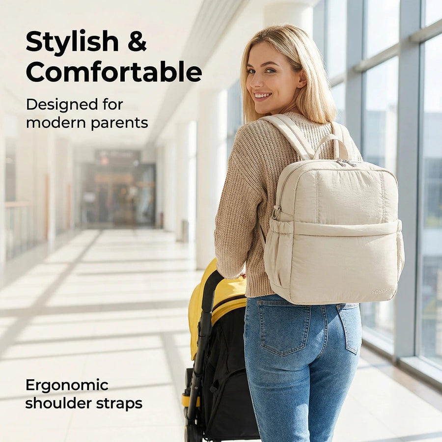 Large Capacity Diaper Backpack, product view 5