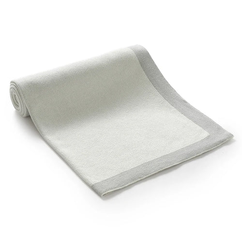 Ultra-Soft Cotton Knit Baby Blanket, product view 2