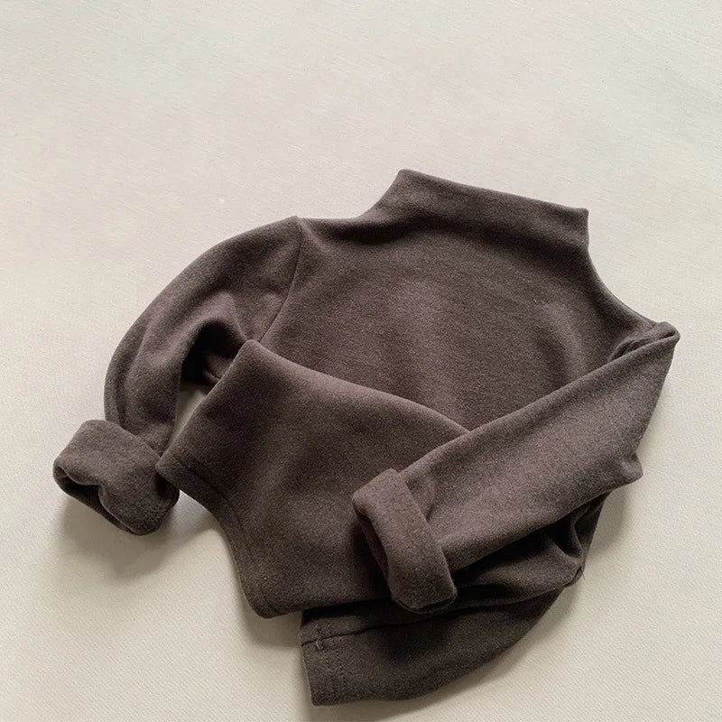 Striped Half Neck Baby Top, product view 6