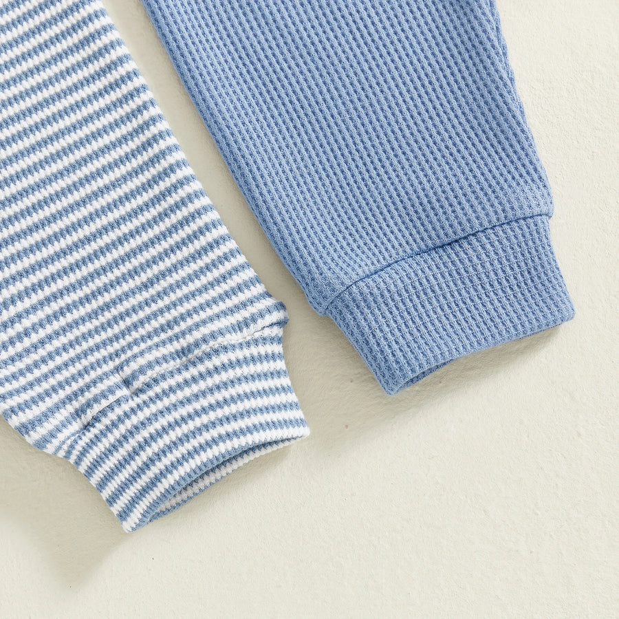 Striped & Solid Pants Set, product view 6