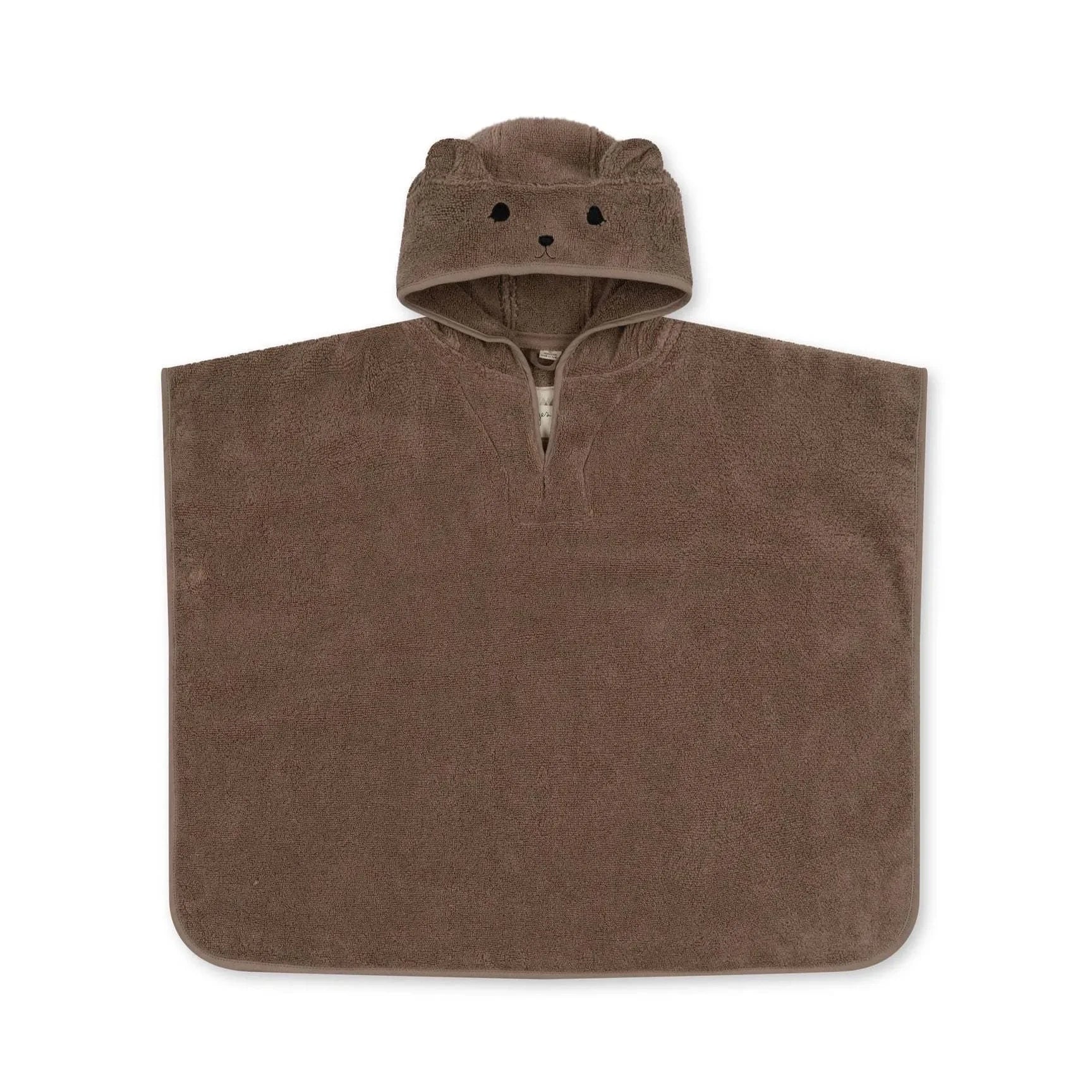 Embroidered Cotton Hooded Bathrobe Set