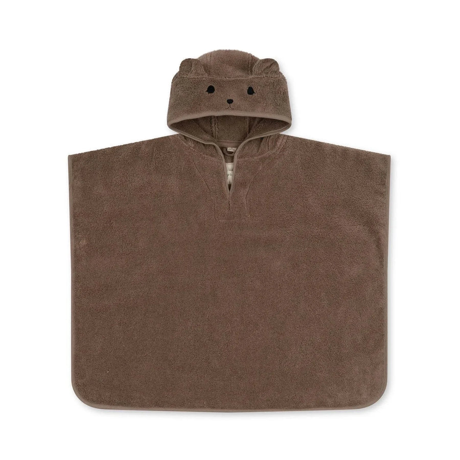 Embroidered Cotton Hooded Bathrobe Set, product view 12
