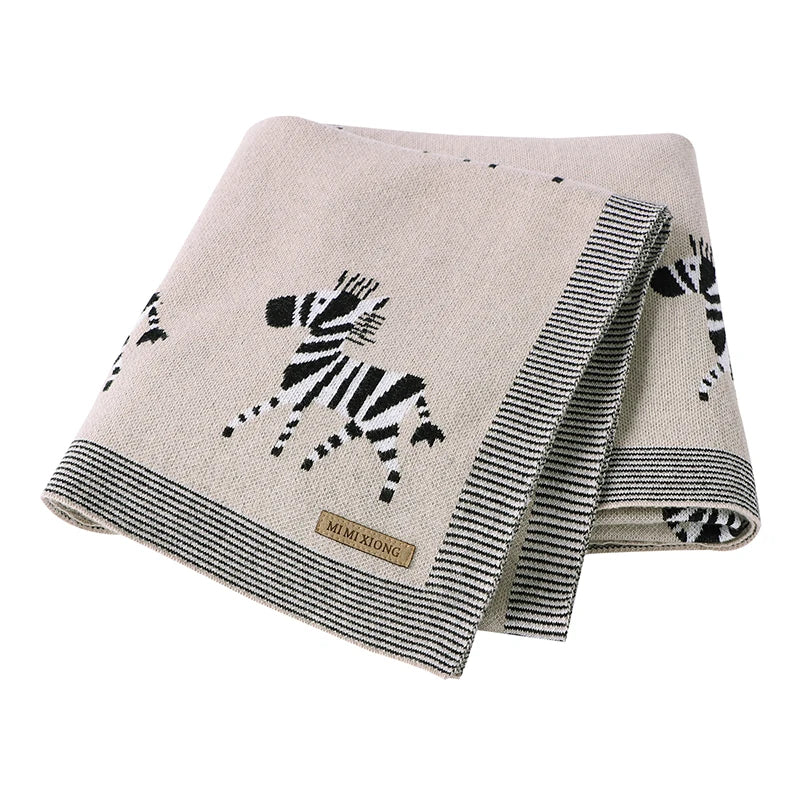 Cotton Knit Baby Blanket, product view 30