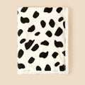 Baby wrapped in Flannel Lamb Fleece Blanket
