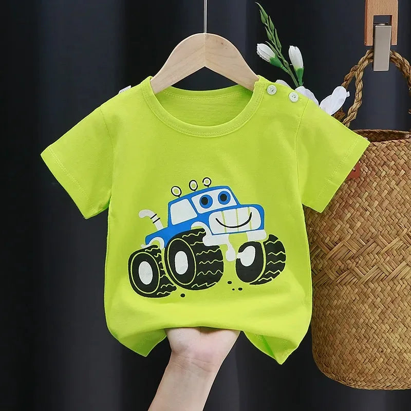 Maxime Monster Truck Cotton T-Shirt – featured product image