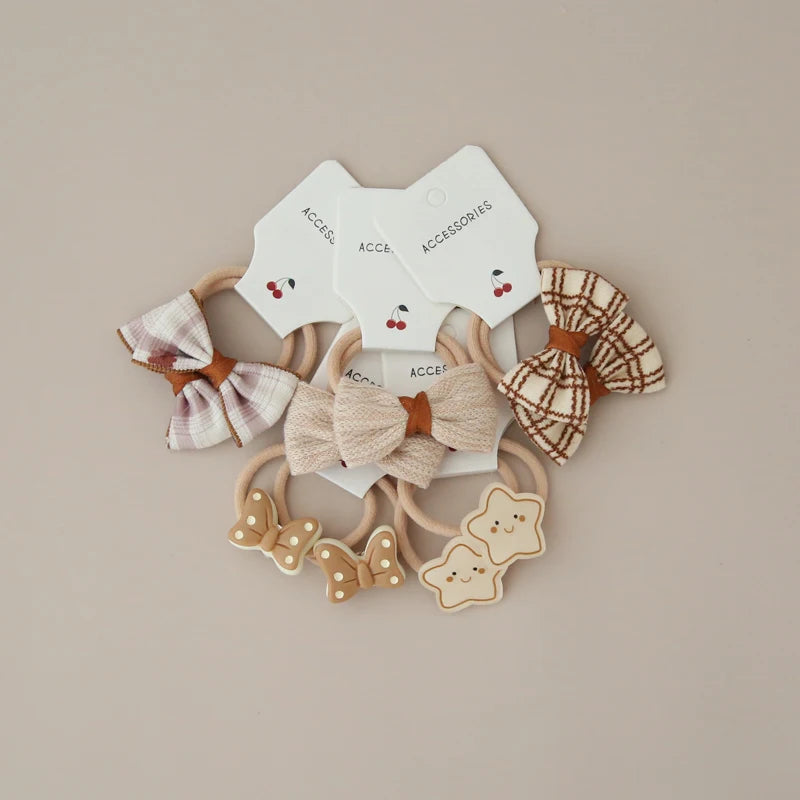 Petite Camille Plaid Hair Accessory Set