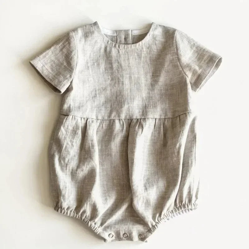 Traditional Cotton Baby Romper