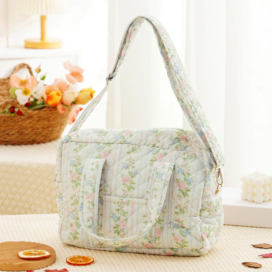 Quilted Multi-Functional Diaper Bag, product view 7