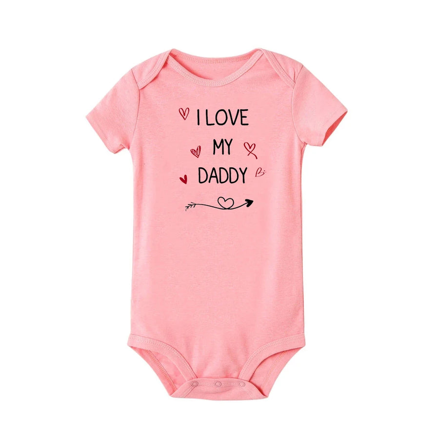 I Love My Daddy Romper packaging