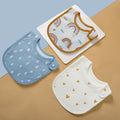 Everyday Cotton Bib Set – 3 Pack - Rainbow