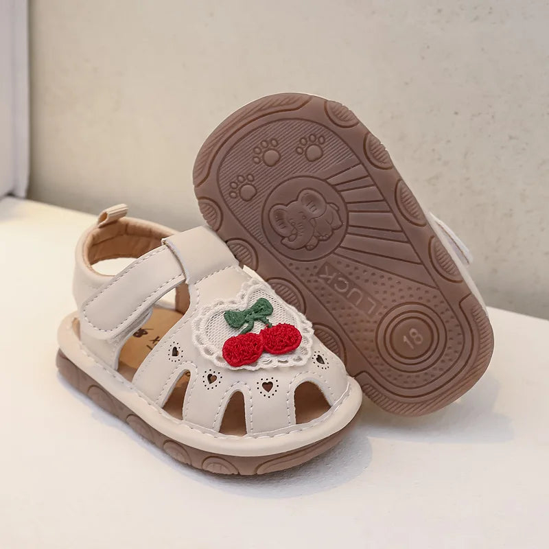 Soft Squeaky Baby Shoes