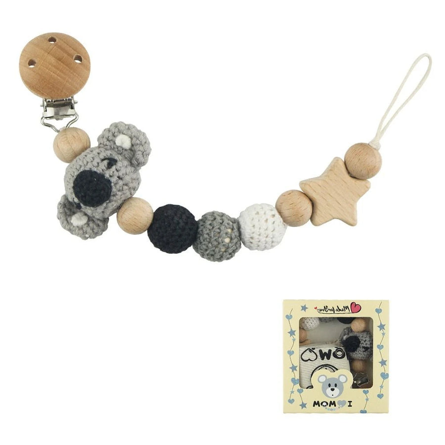 Crochet Animal Pacifier Clip, product view 12