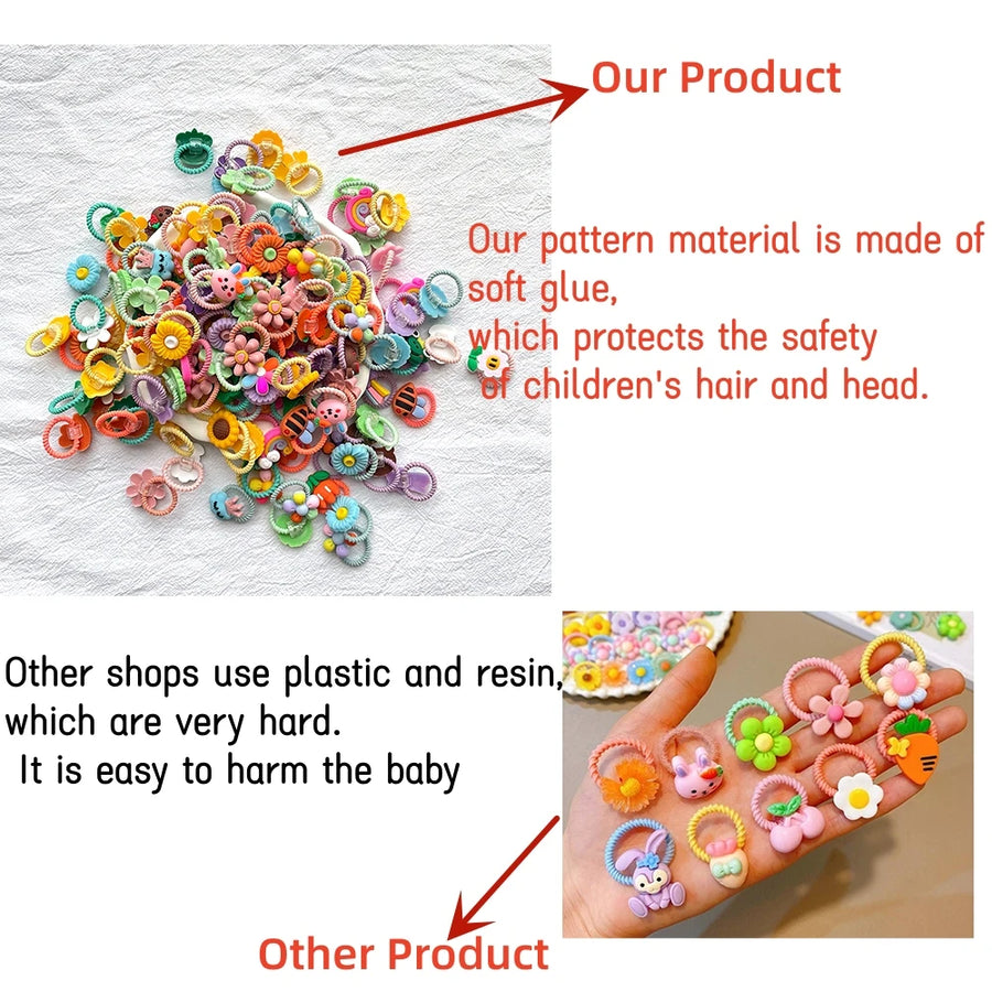 Little Friends Hair Tie Set, product view 4