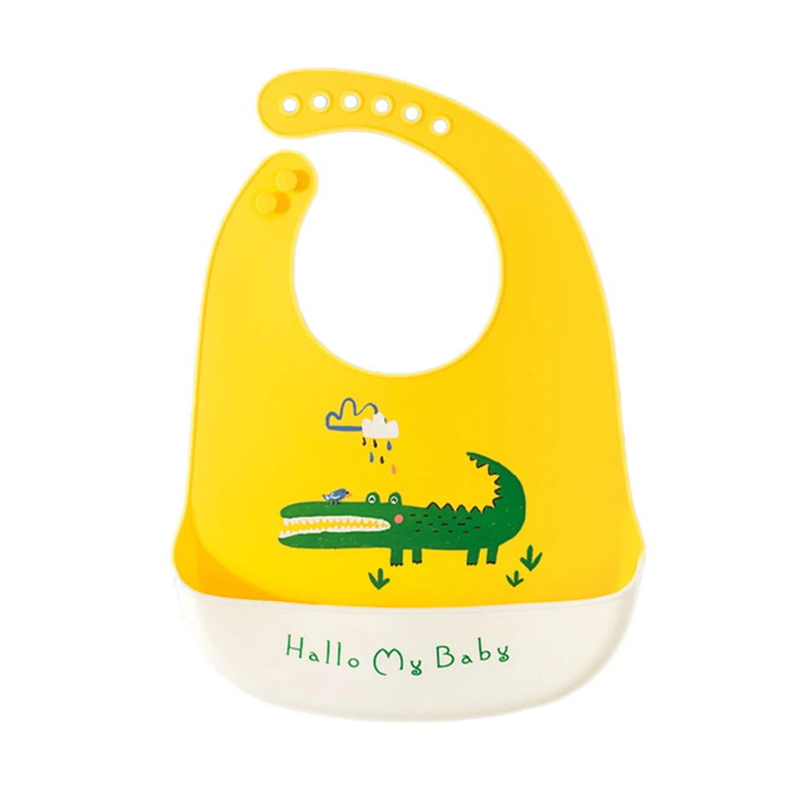 Cartoon Silicone Waterproof Baby Bib, product view 8