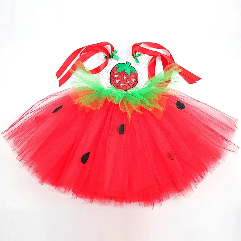 Petite Lucie Strawberry Tutu Costume