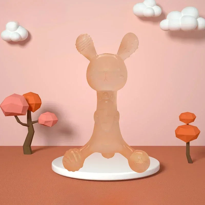 Little Bunny Silicone Teether, product view 3