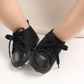 All Black Classic Canvas baby sneakers
