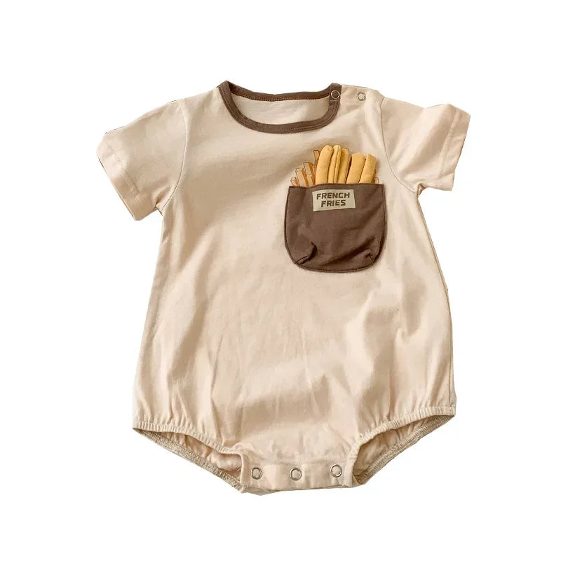 I Love French Fries Parent-Child T-Shirt, product view 6