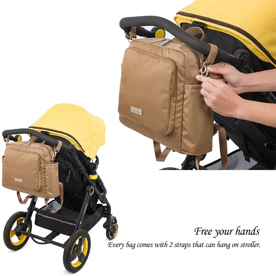 Large Capacity Waterproof Diaper Backpack, product view 4