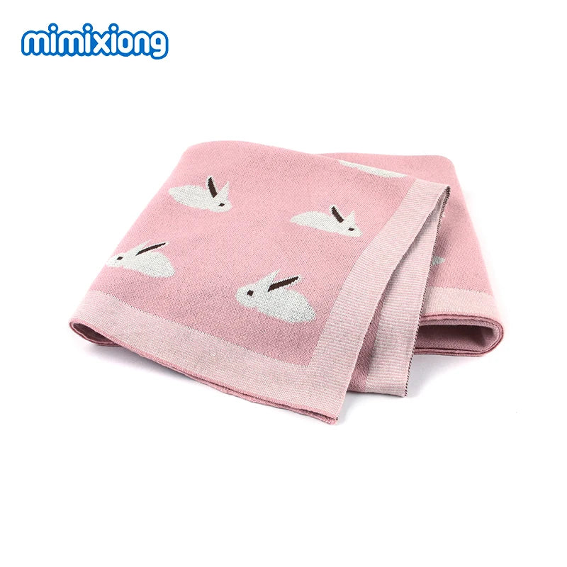 Cotton Knit Baby Blanket, product view 20