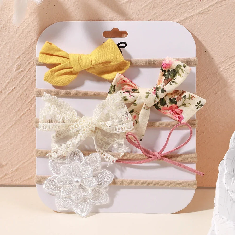 Floral Lace Bow Headband, product view 11