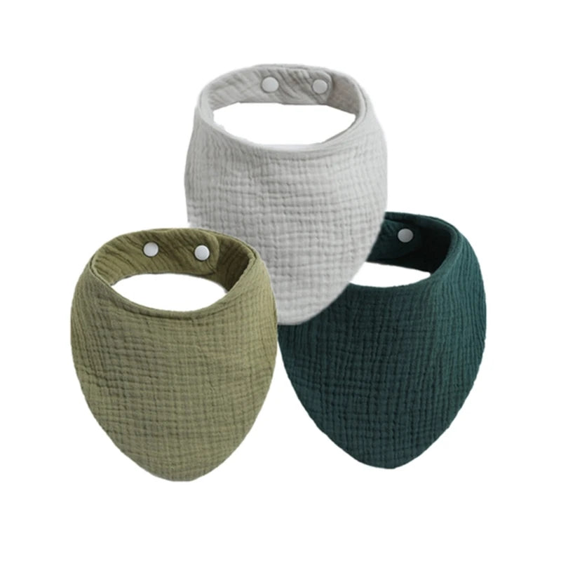 Cloud Muslin Bib Set, product view 9
