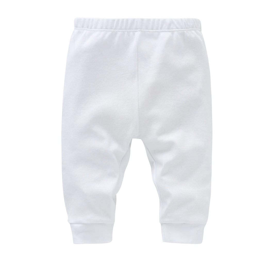 Solid Cotton Baby Pants