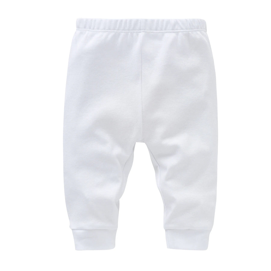 Solid Cotton Baby Pants