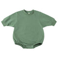 Cotton Baby Romper Bodysuit in French Terry Fabric