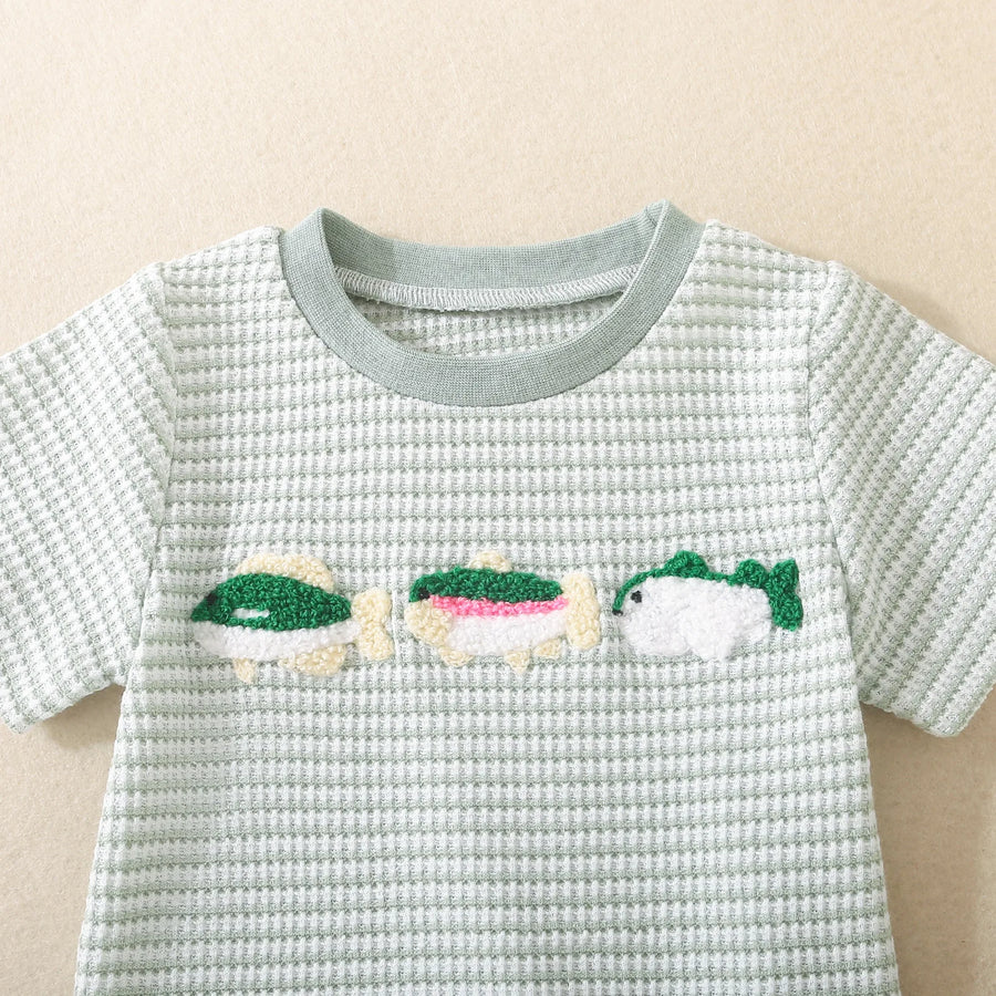 Petits Poissons Tee & Shorts Set – detail 3
