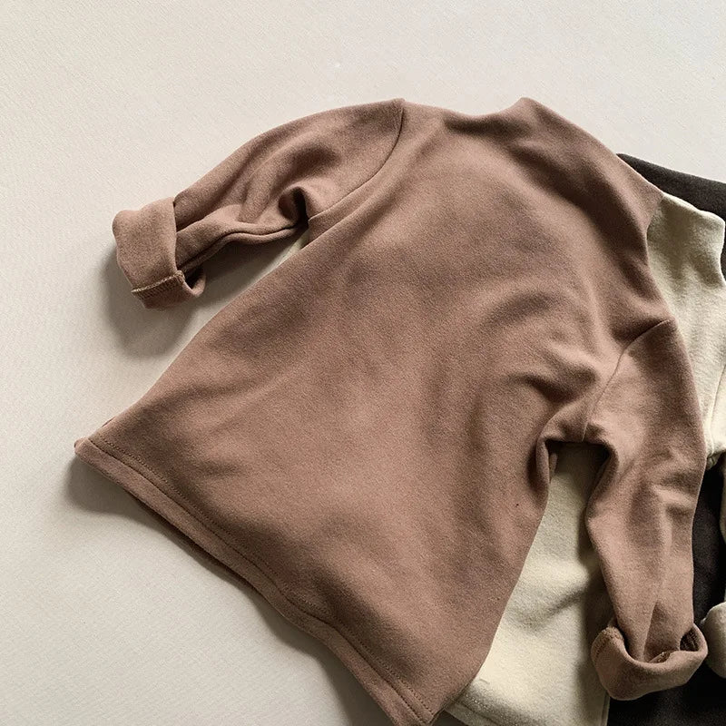 Striped Half Neck Baby Top, product view 7