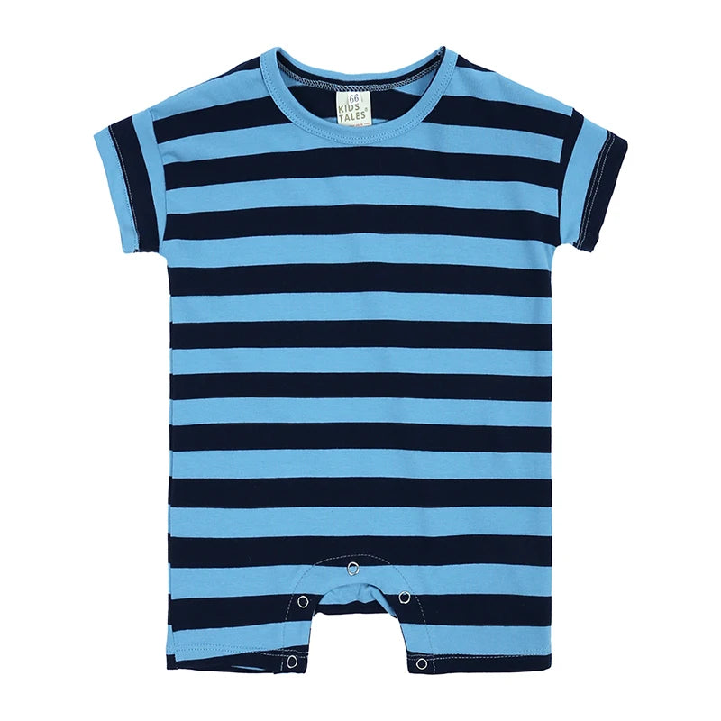 Solid Cotton Baby Romper