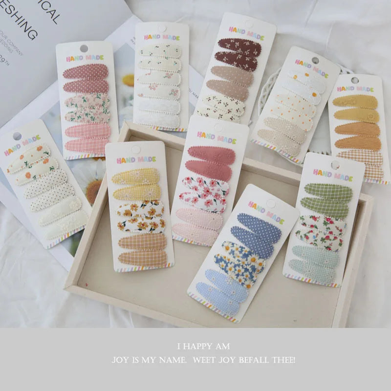 Floral Hair Clip Set, product view 3