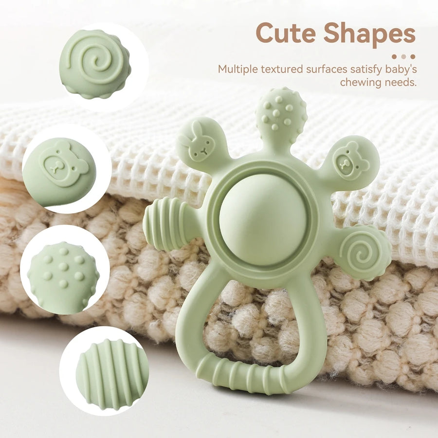 Silicone Soothing Teether Toy, product view 3