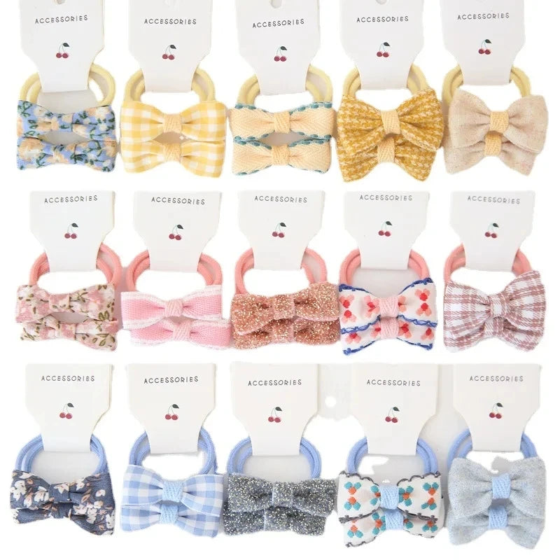 Plaid Hair Accessories Set, product view 3