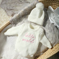 Hello World Knitted Romper Set