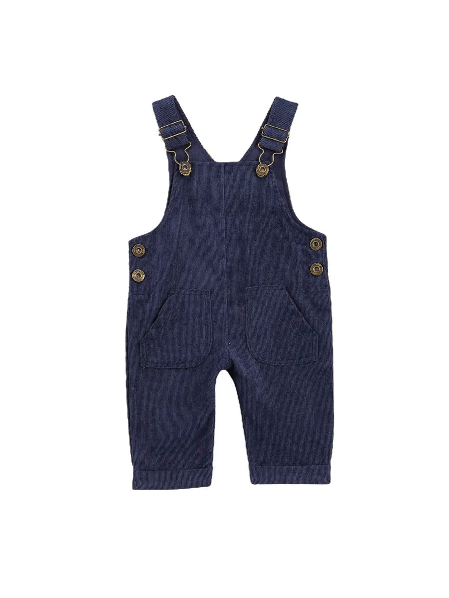 Baby Suspender Pants Jumpsuit Fabric Texture