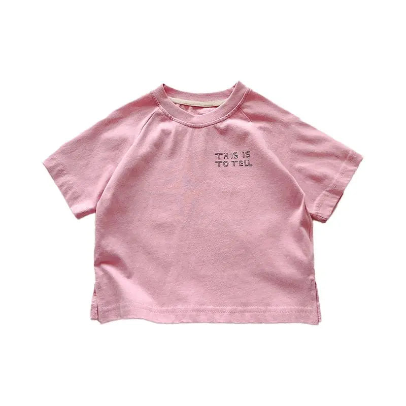 Barn Dance Pink Cotton Tee – detail 6