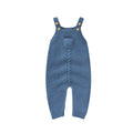 Hearthside Cable Knit Overall Romper