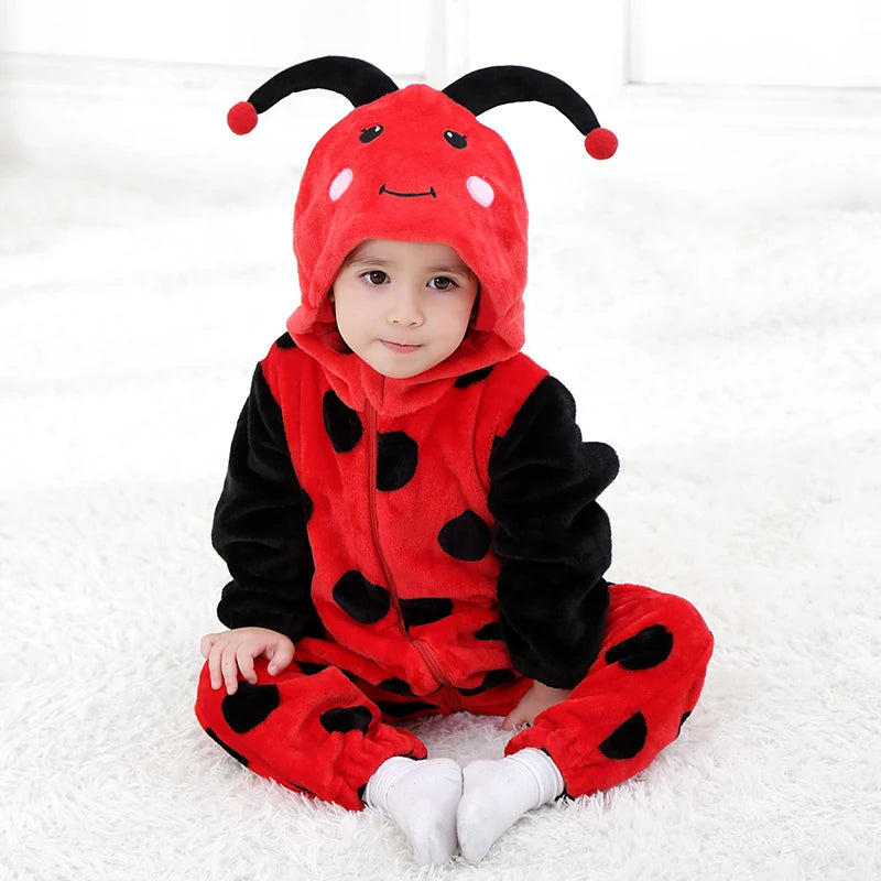 Maison Rosalie Plush Hooded Romper Costume