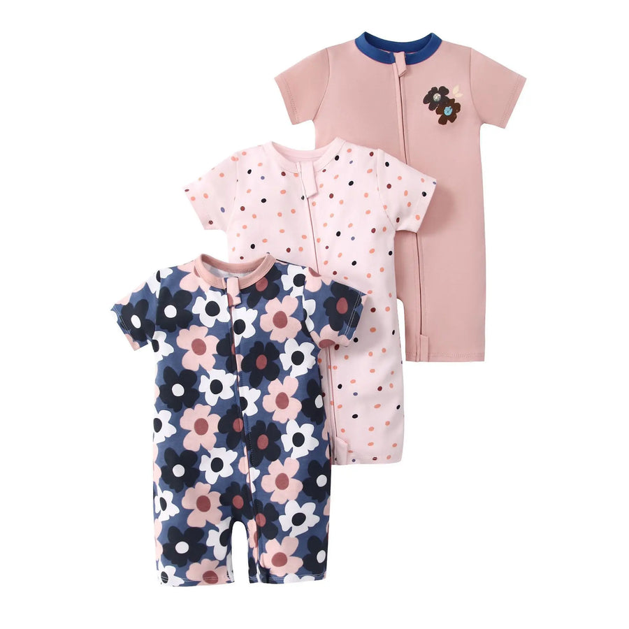 Everyday Cotton Romper Set (3-Pack), product view 4