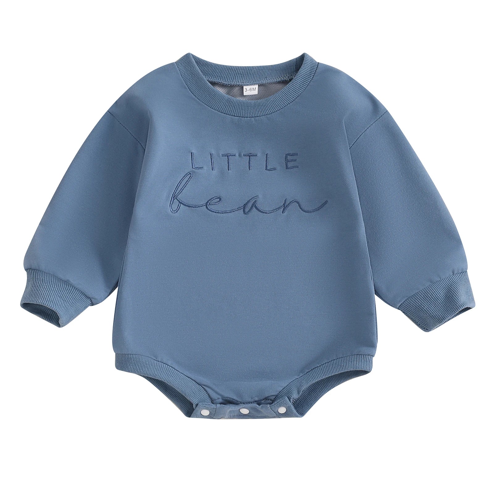 Little Bean Embroidery Romper